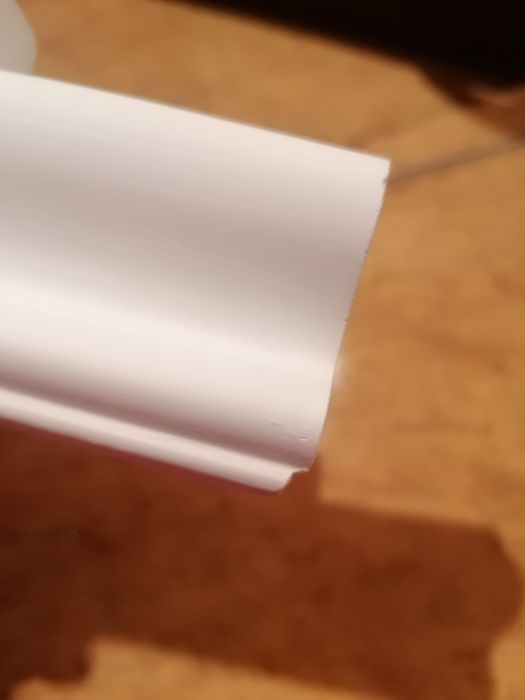 Gipsowa rzeźbiona sztukateria,  listwa, narożnik