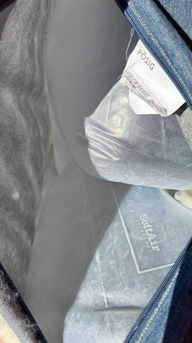 Pufe Insuflável vintage da Ikea - POSIG