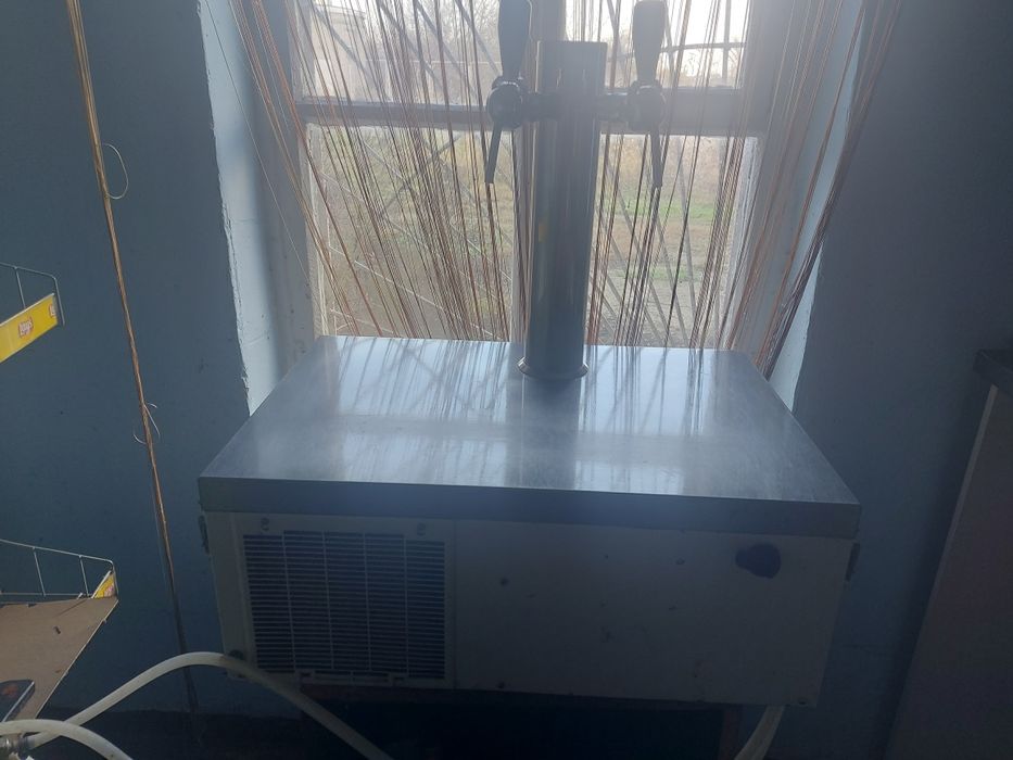 Надстоечный пивной охладитель  Б/У на 2 сорта