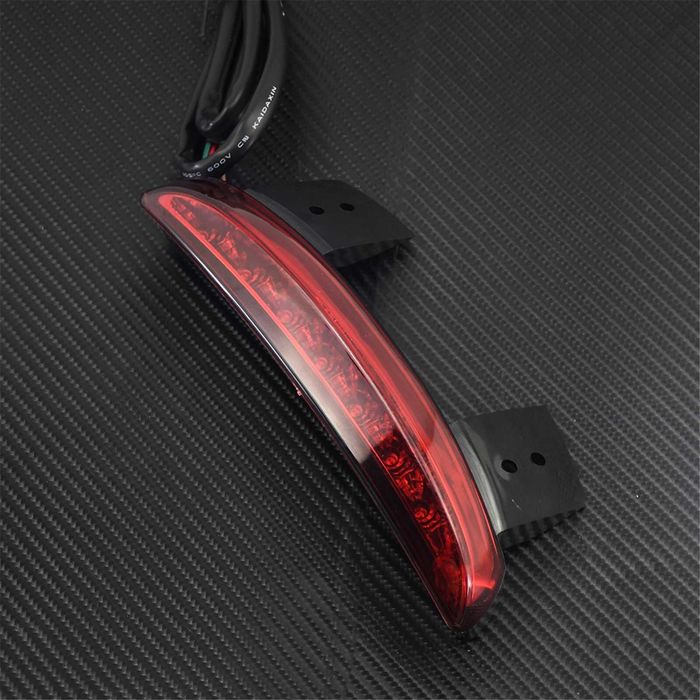 Farol traseiro led guarda-lama com piscas harley chopper
