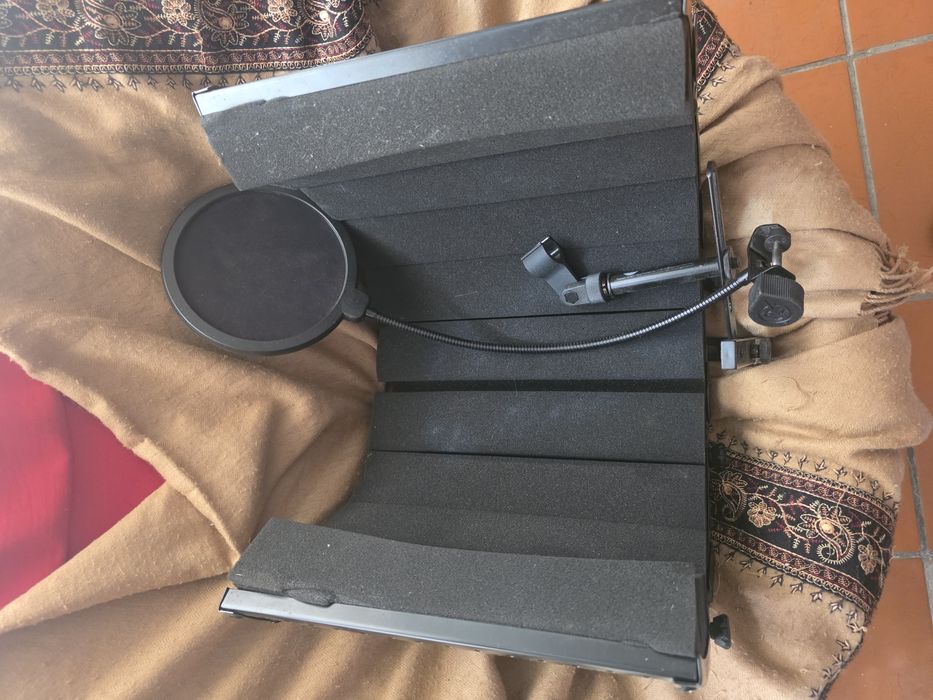 Interface M-AUDIO (c/microfone) + Shield com POP
