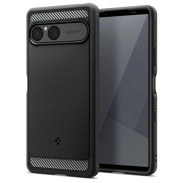 Spigen Rugged Armor Sony Xperia 10 Vii Matte Black