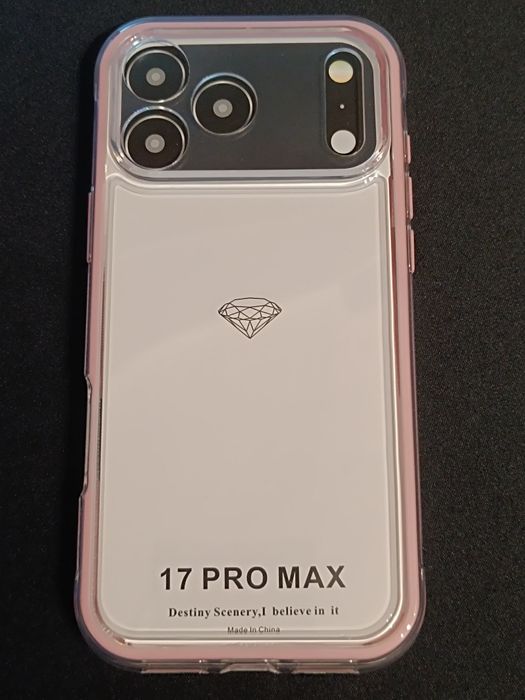 Чохол на iphone 17 pro max, рожевий