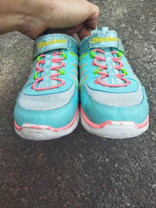 23 см гарні кросівки для дівчинки Skechers кроссовки для девочки