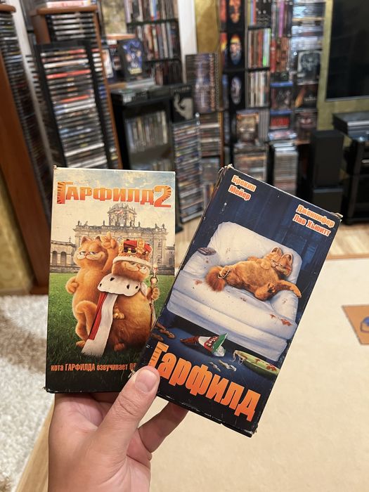 Гарфілд 1-2 на відеокасетих