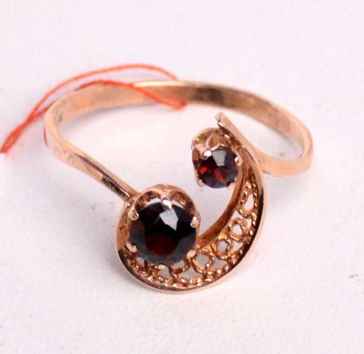 złoty pierścionek złoto 585 rozmiar 22 Waga 2,23g  400zł/1g