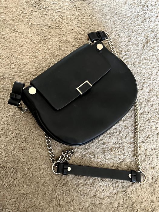 Zara torebka na łańcuszku torba listonoszka