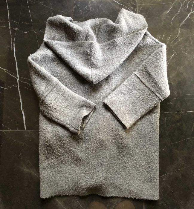 Zara szara kurtka narzutka oversize z kapturem rozm. S 36 stan DB