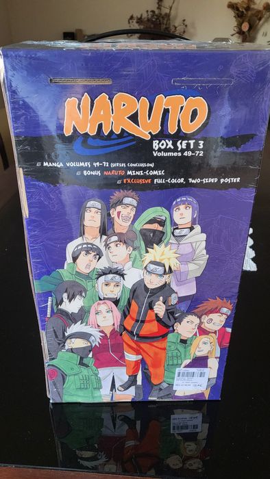 Naruto manga box set 3 *NOVO*