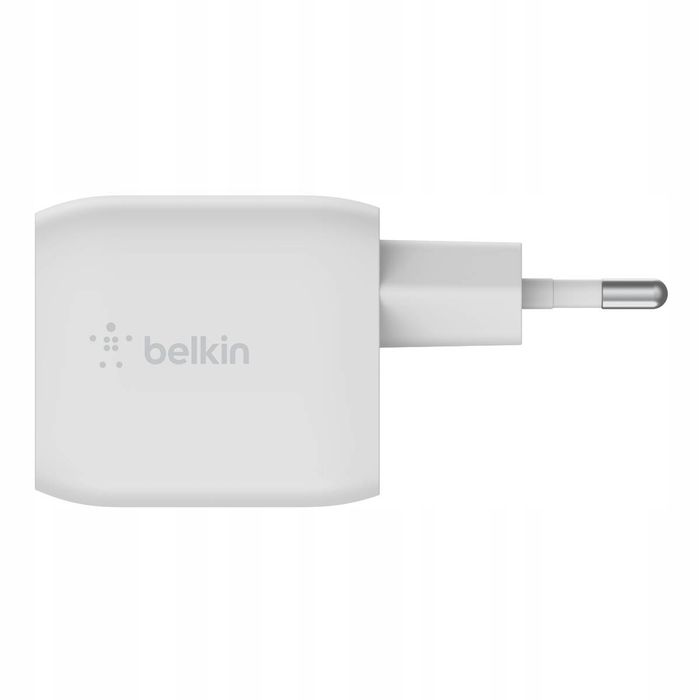 outlet belkin 45w pd pps dual usb-c gan charger white