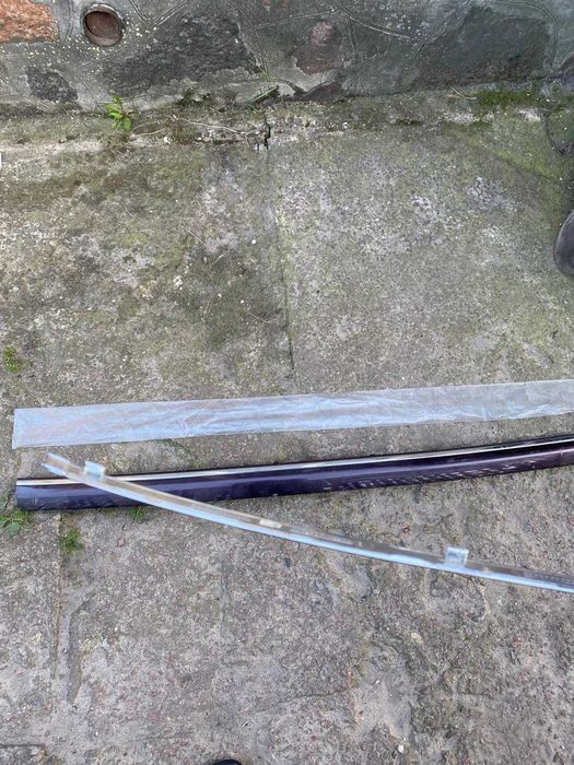 Mercedes-Benz W220 молдинги заднего бампера