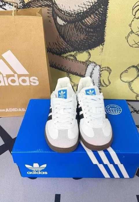 Nowe buty Adidas Samba OG White Black roz.40