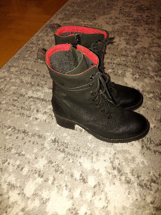 Botki damskie skórzane 38 s.Olivier