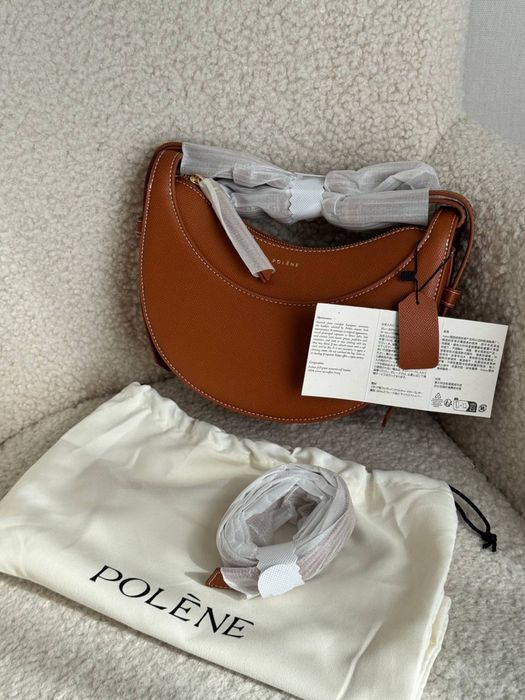 Шкіряна сумка у стилі Polene