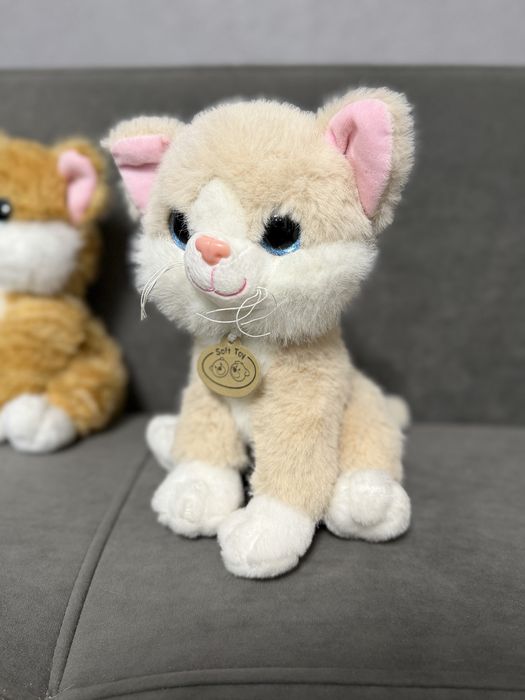 Іграшка котик, мʼяка іграшка, котики