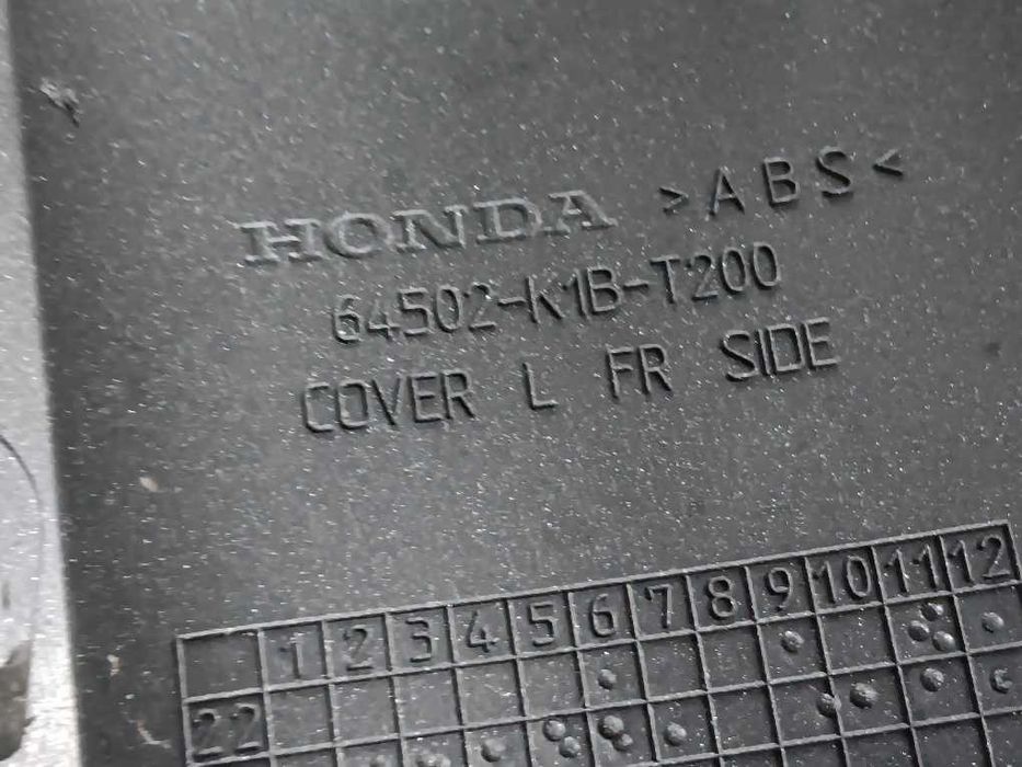 Carenagem frontal esquerda Honda NSS125 / 350 Forza versão 2023 a 2025
