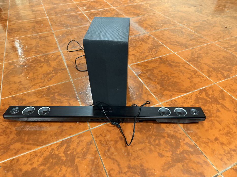 Barra de som e subwoofer LG