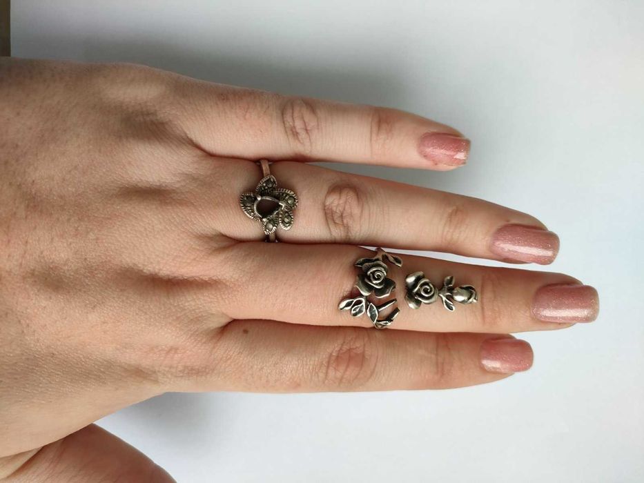 Розпродаж срібні каблучки 925 проба