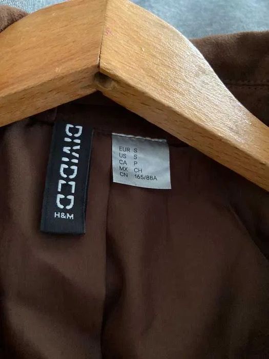 Kurtka z frędzlami brązowa H&M