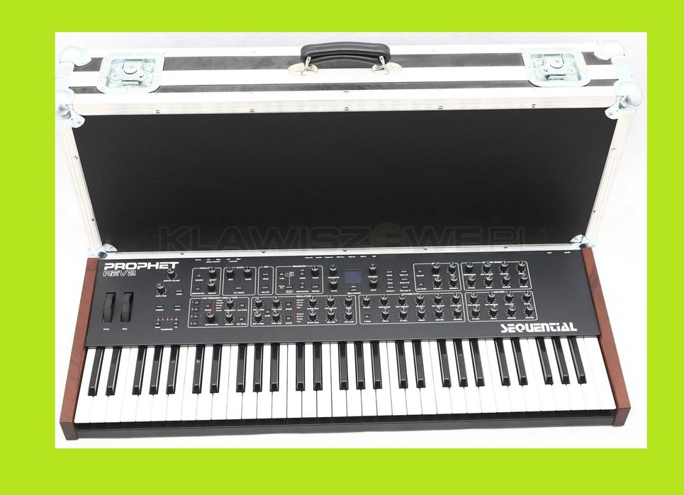 SEQUENTIAL PROPHET REV2-8 + CASE - 8 głosowy polifoniczny legendarny syntezator analogowy