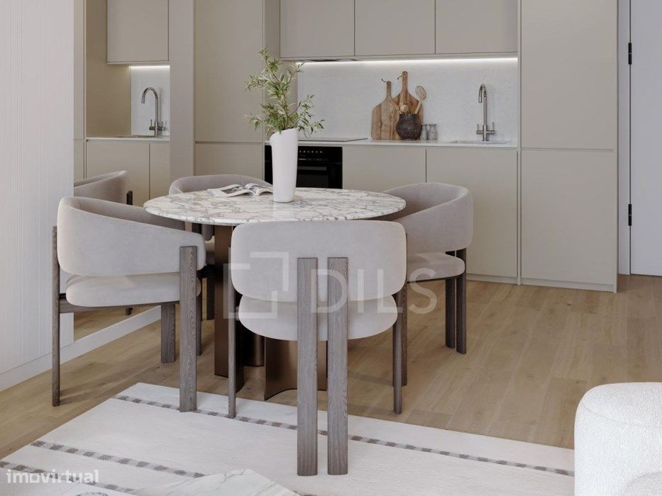 Apartamento T1 com varanda em novo empreendimento, em Matosinhos Sul