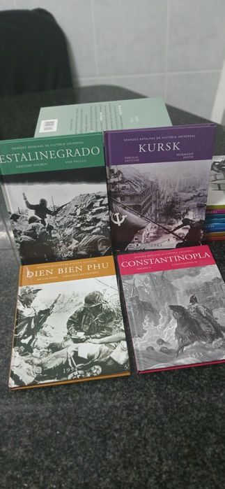 33 livros Grandes Batalhas da História Universal
