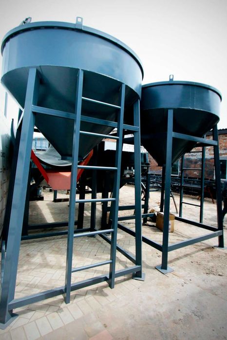 Розтарювач біг-бегів, дозуючи комплекси, бункер, цемента, силос