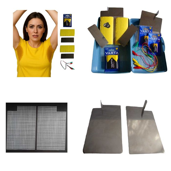 JONOFOREZA Przyrząd na Spocone Dłonie Stopy Pachy Ręce Nogi POT