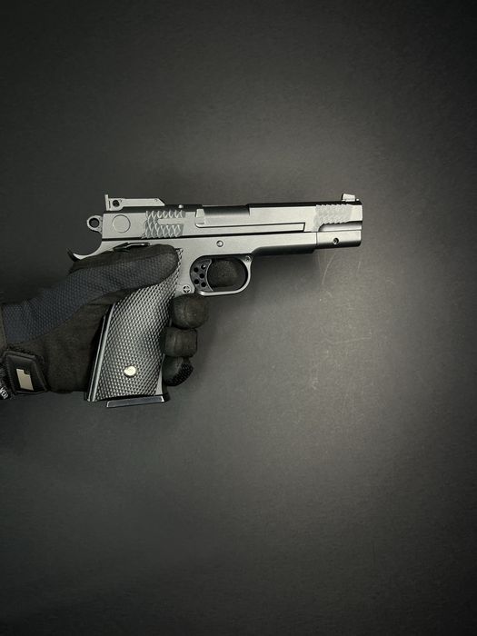 Іграшковий металевий пістолет Browning G20 Galaxy 6 мм пружинний