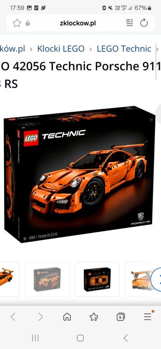 Lego technic porsche