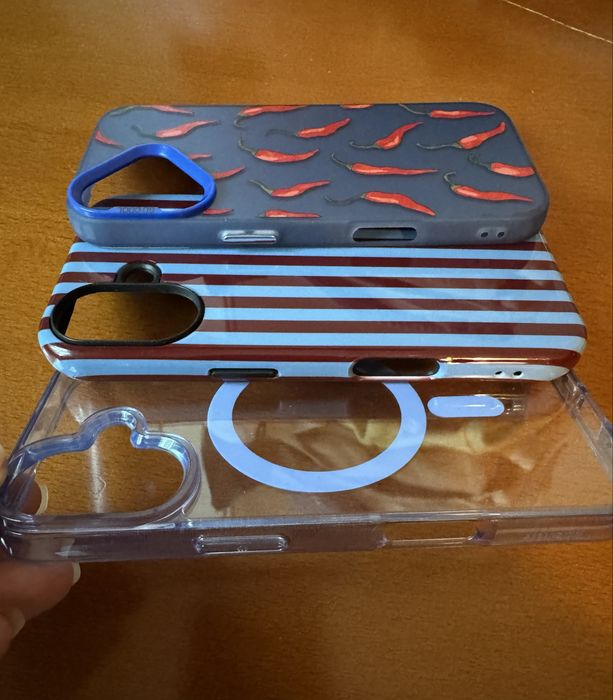 Pacote 3 capas iphone 16
