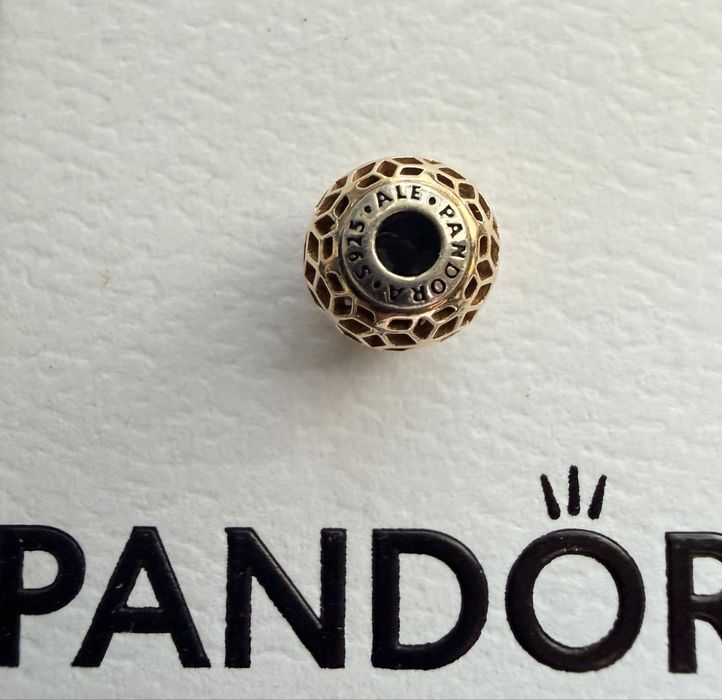 PANDORA ESSENCE Intuicja oryginalny 14k złoty charms 585G