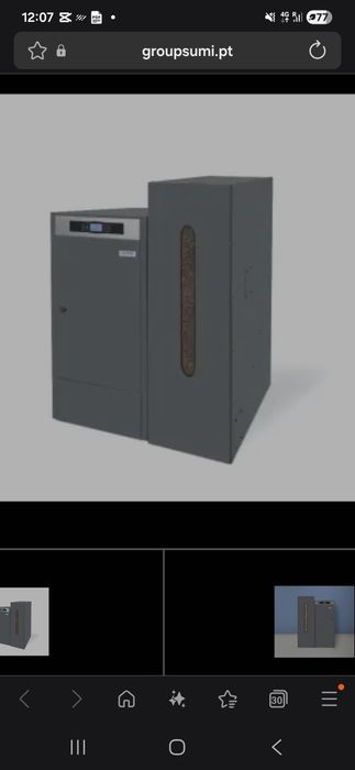 Caldeira de pellets 25kv