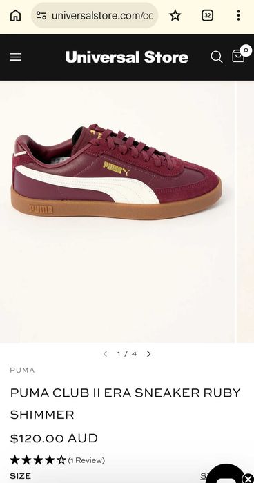 Супер кросівки Puma, оригінал, 27 см, шкіра, замша