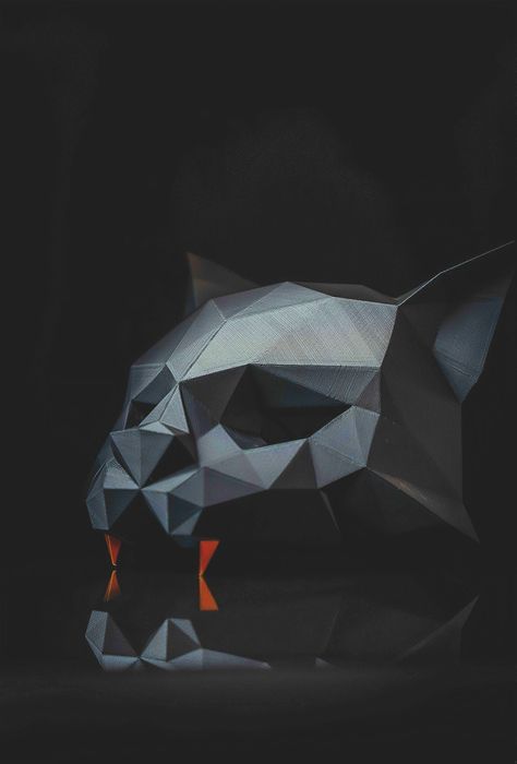 Maska Czarnej Pantery - Idealna na Halloween