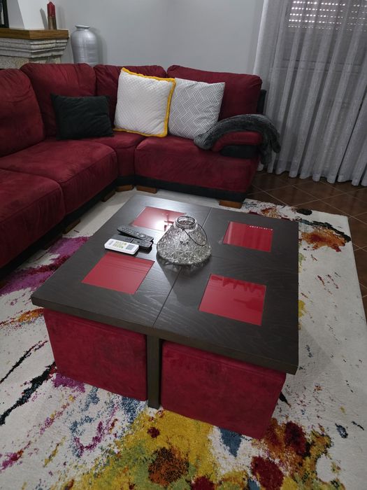 Sofá + mesa de centro