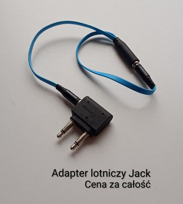 Adapter samolotowy do słuchawek Roccat wtyczka jack