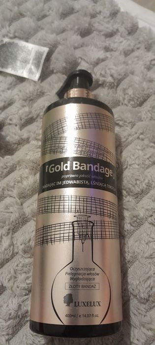 Szampon Luxelux złoty bandaż