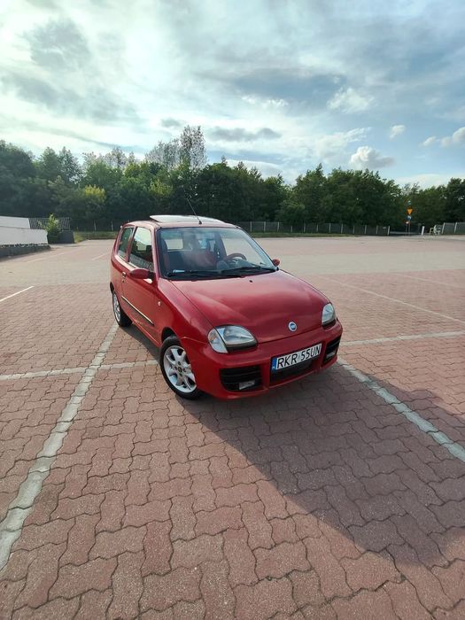 Fiat Seicento Czerwony diabełek