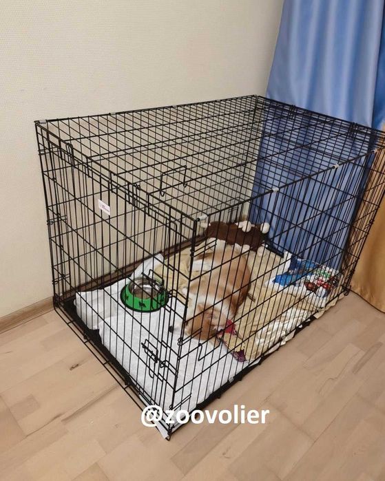 Клітка клетка S-XXL переноска вольєр будка для собак цуценя кішки