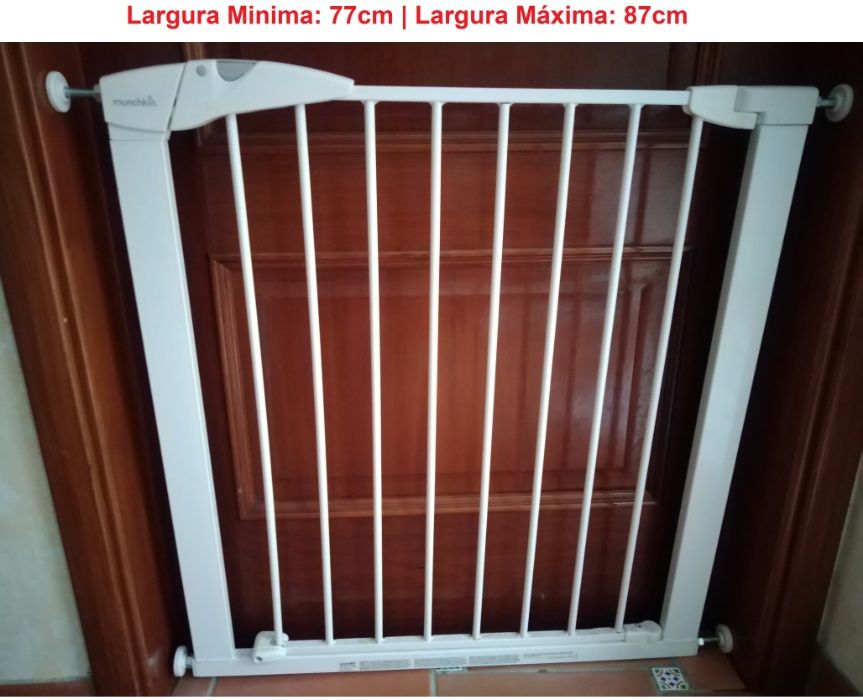 Grade / Barra de Segurança Extensivel para protecção de escadas ou por
