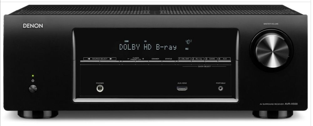 Denon AVR-X500 - 110 Watts - 5.1 Canais - 3D - DTS-HD - 5xHdmi