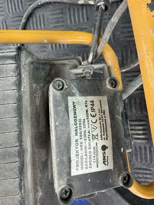 Halogen 500W sprawny