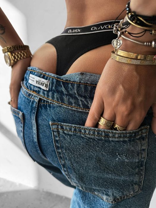 O la Voga stringi 3-pack wysoki stan L 38/40 new %%%