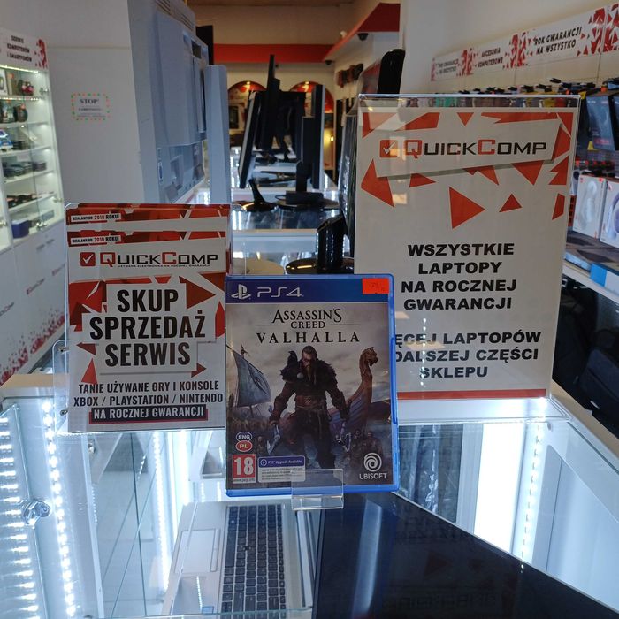 Gra PlayStation 4 PS4 / PS5 Assassin's Creed Valhalla Gwar 1 rok