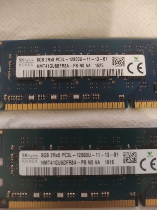 Продам Оперативную память Hynix 8Gb DDR3-1600 PC3-12800U