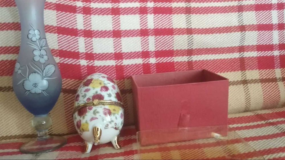 яйцо фаберже, ваза, пиала хрусталь