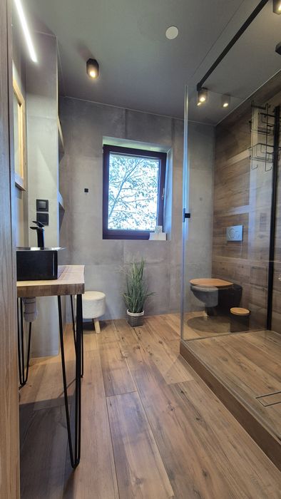 Domek w górach z jacuzzi