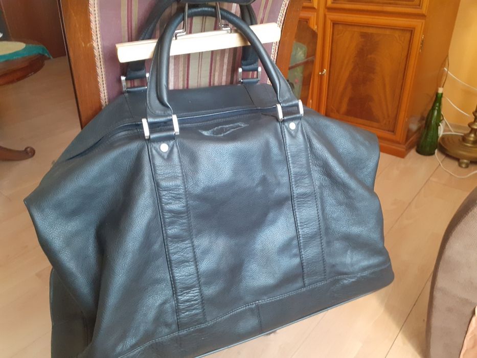 Duża torba podróżna  skóra