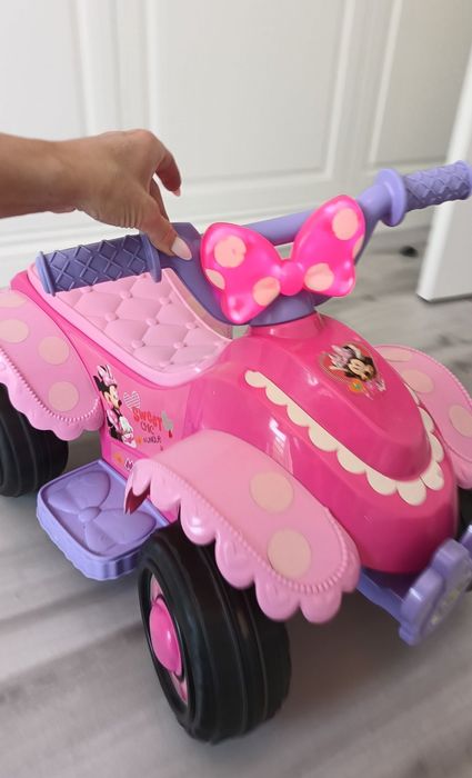 Quad dziecięcy motorek elektryczny samochód minnie mouse